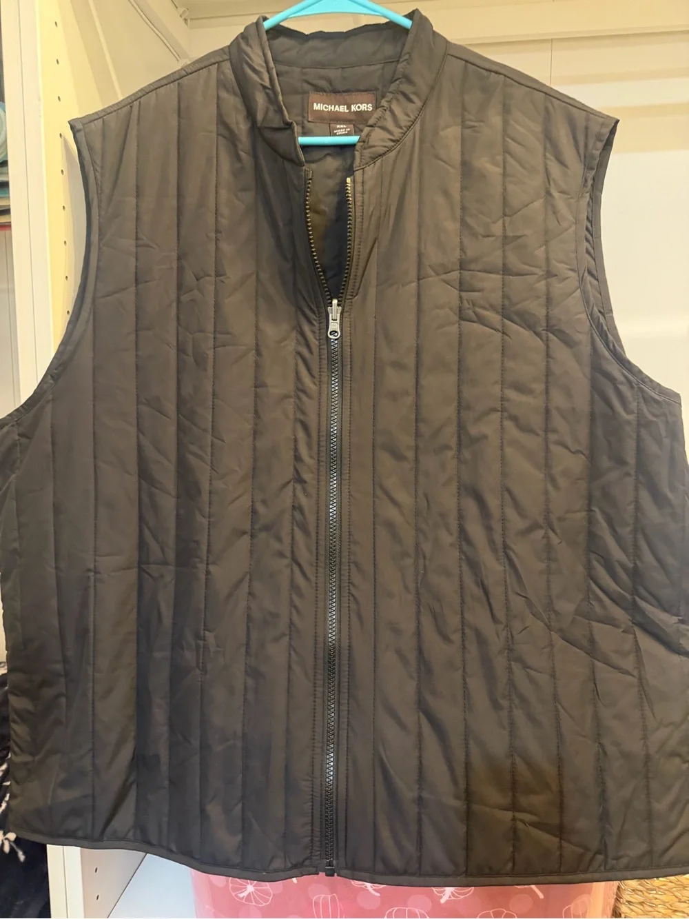 Michael Kors Men’s Navy Lightweight Shirt Jacket
